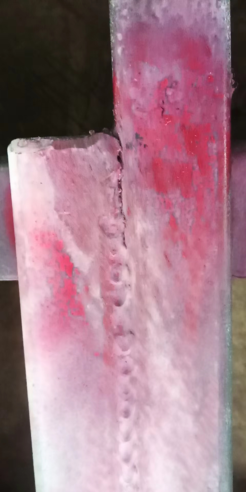 焊缝的渗透检测